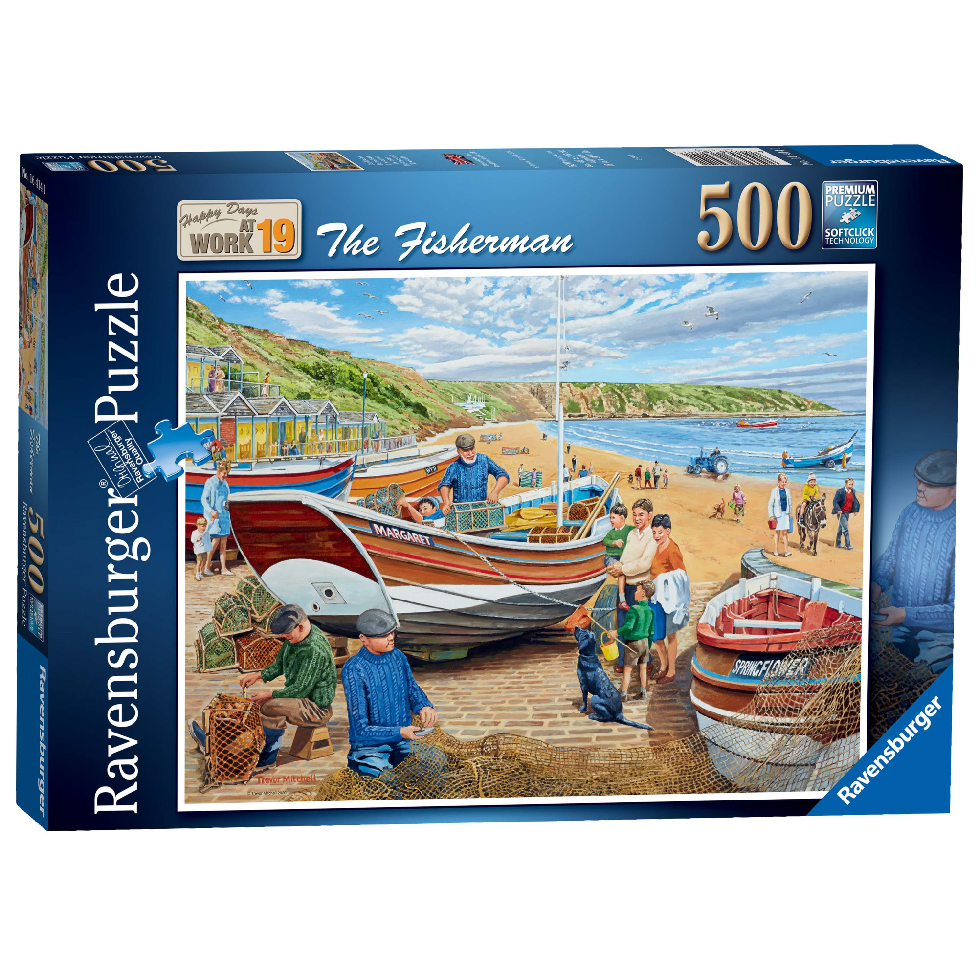 Jigsaw: Happy Days at Work 19 - The Fisherman (500 pce) (E.O.L.) - SAVE 1/3RD !!