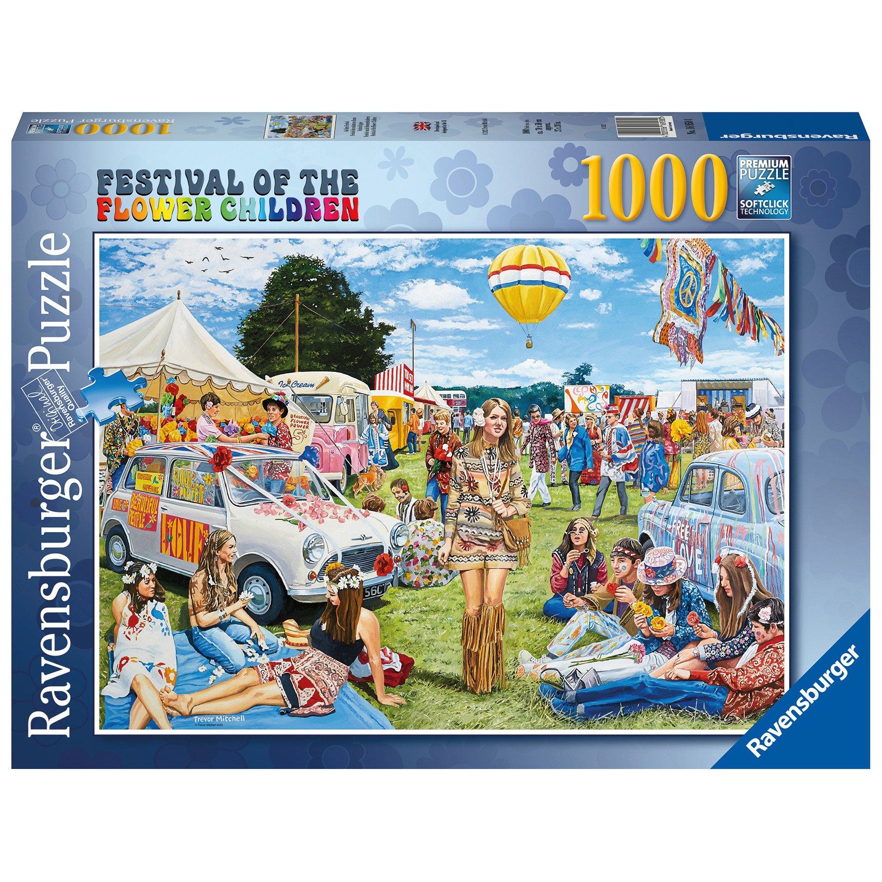 Jigsaw: Festival of the Flower Children (1000 pce) (E.O.L.) - SAVE 1/3RD !!