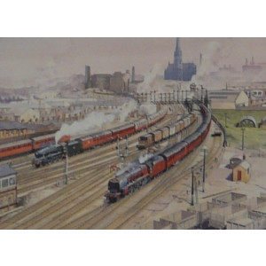 F.L. Postcard PL2: The Caledonian at Preston (E.O.L.)