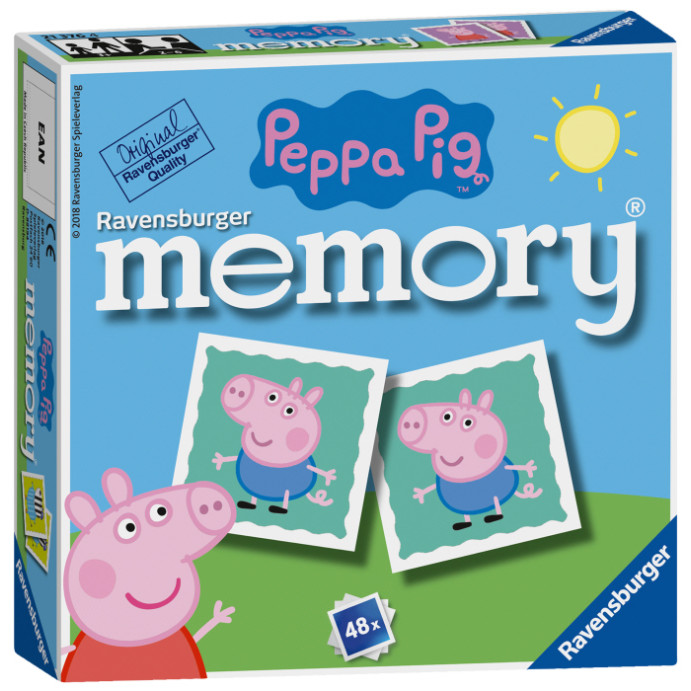 Peppa Pig Mini Memory Game (3+ YRS) (E.O.L.)