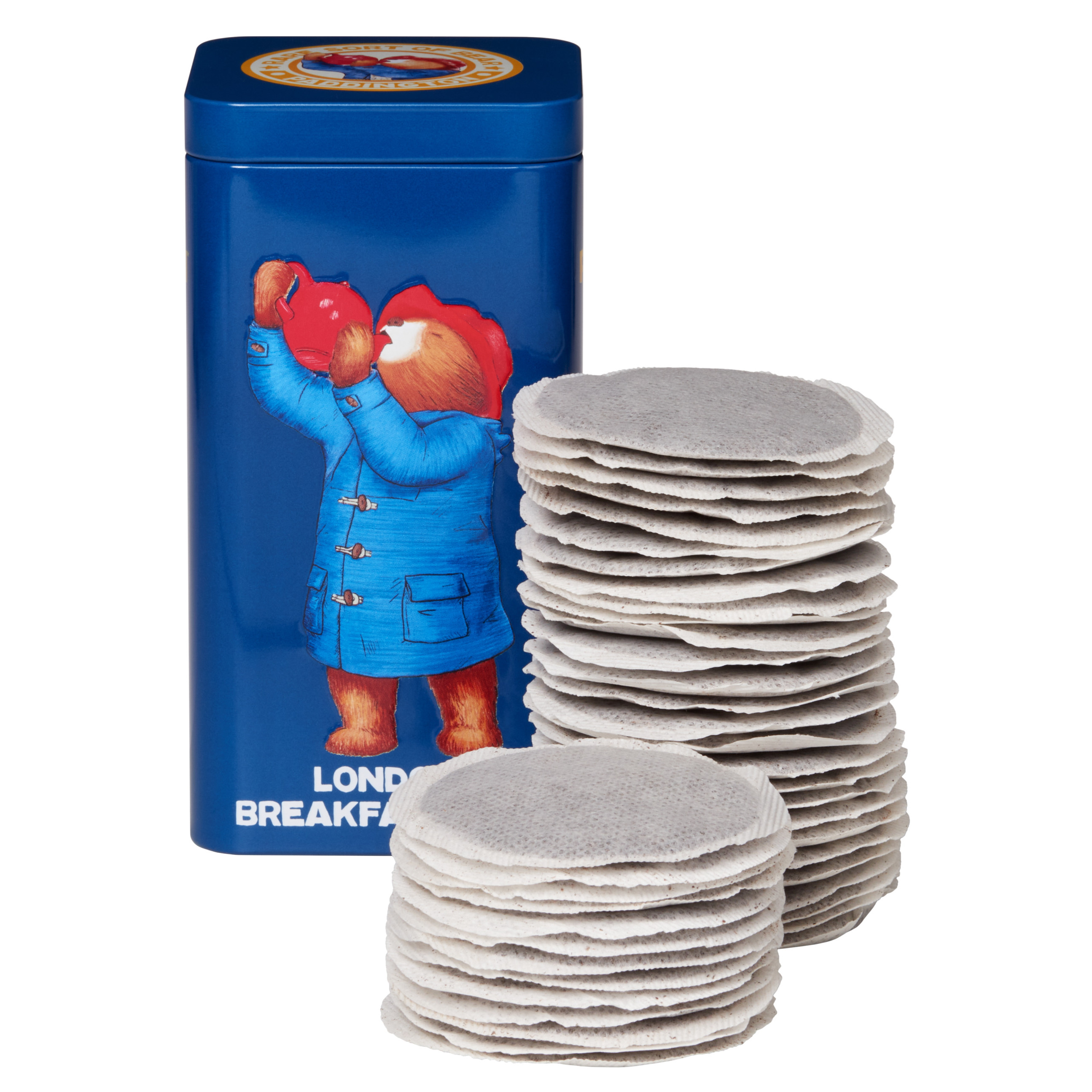 Paddington Bear 40 English Breakfast Teabags Tin 125g (BB 31/12/28)