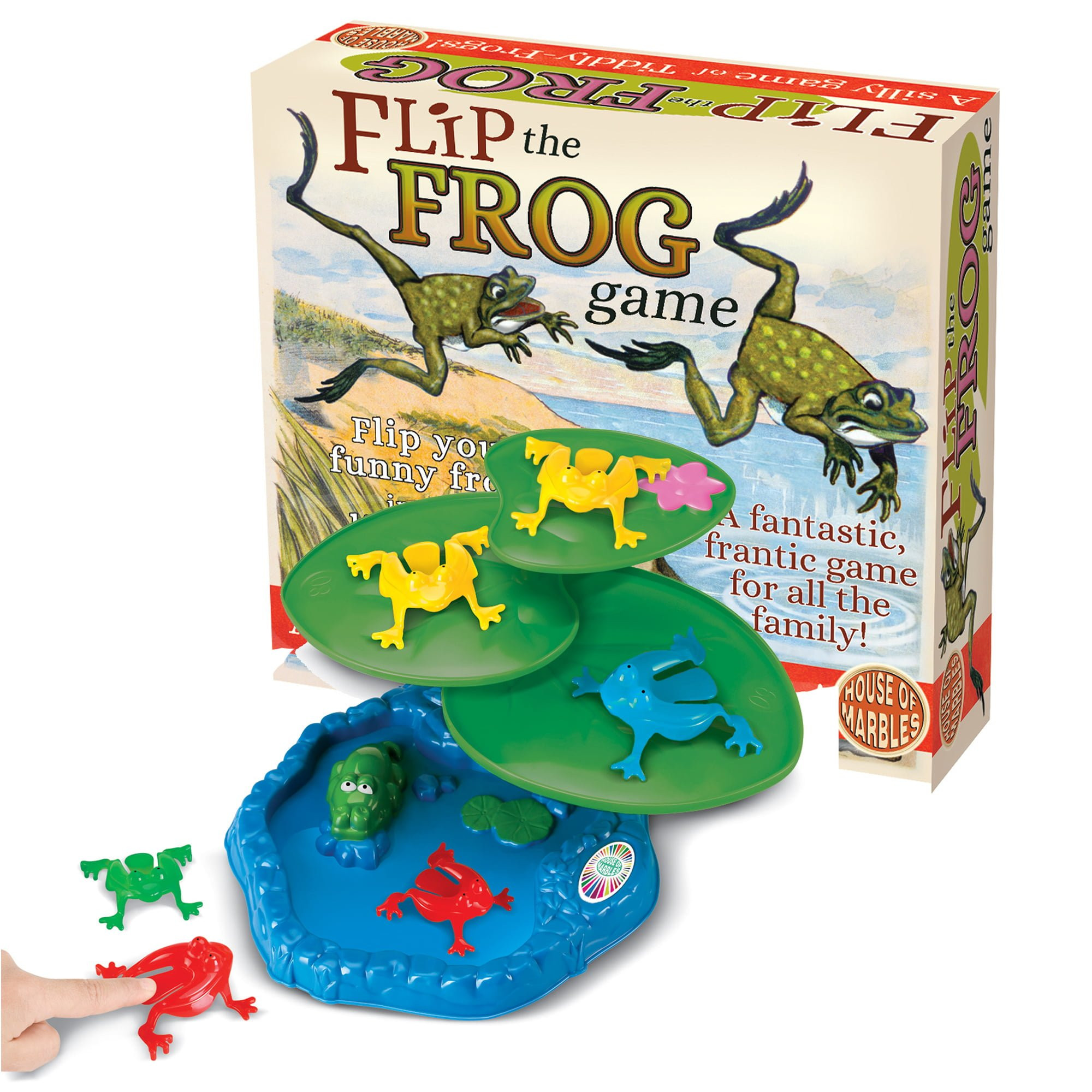Flip the Frog Tiddly-Frogs Game (18.9x6.1x17.4cm) (3+ YRS)