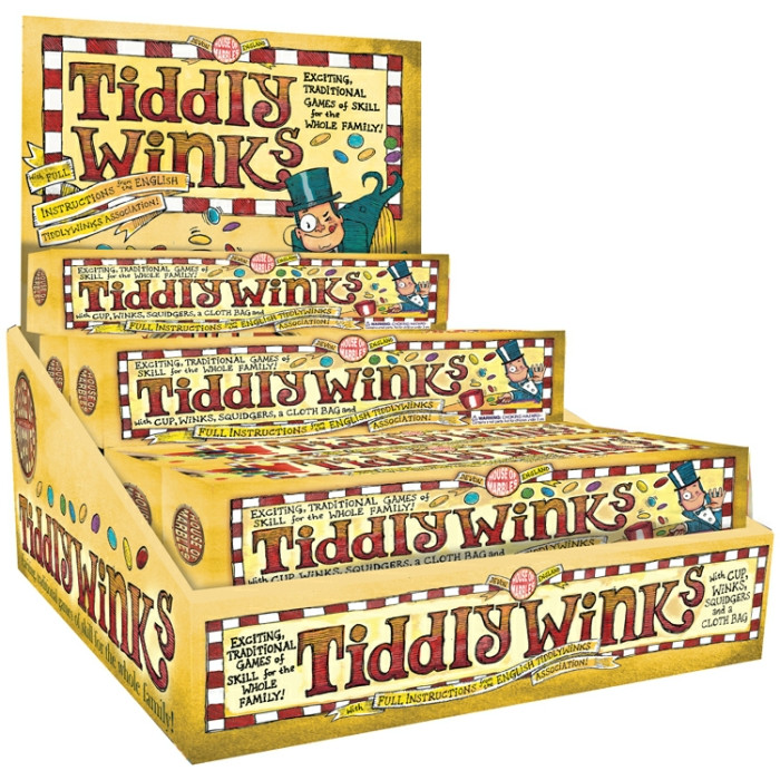 Tiddlywinks Counter Display (24x4.5x6cm)