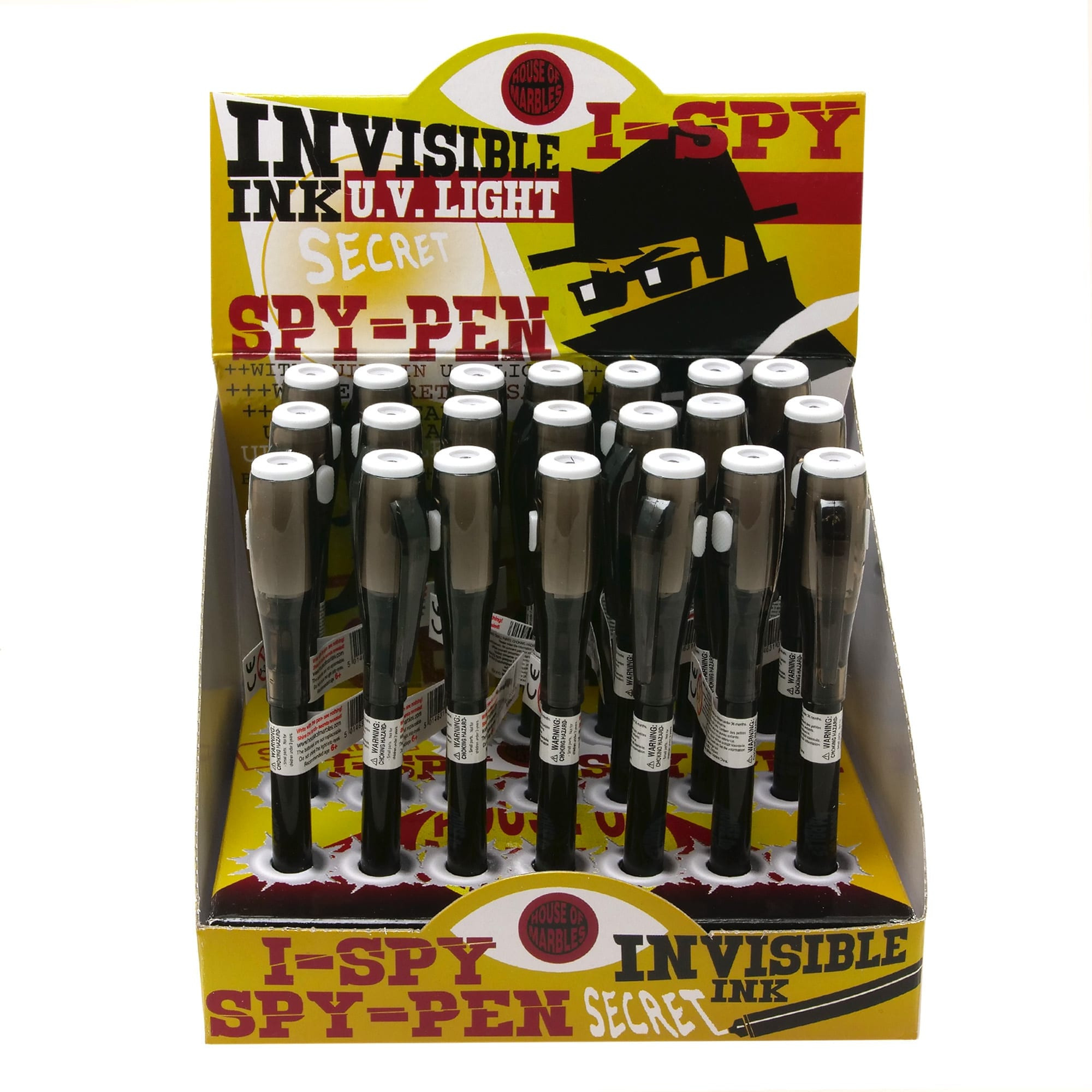 I-Spy Invisible Ink Spy Pen (CDU) (2x2.5x13cm)
