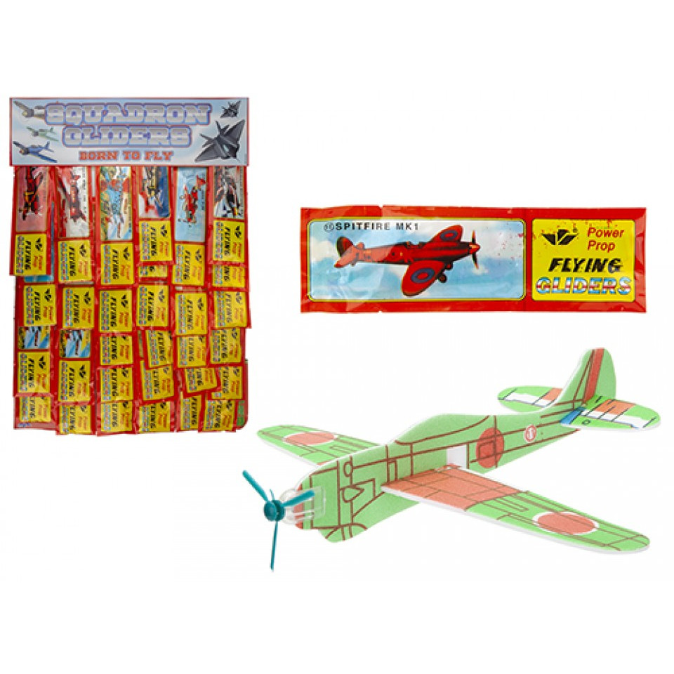 Power Prop Squadron Gliders 7.5" (12 asstd.)
