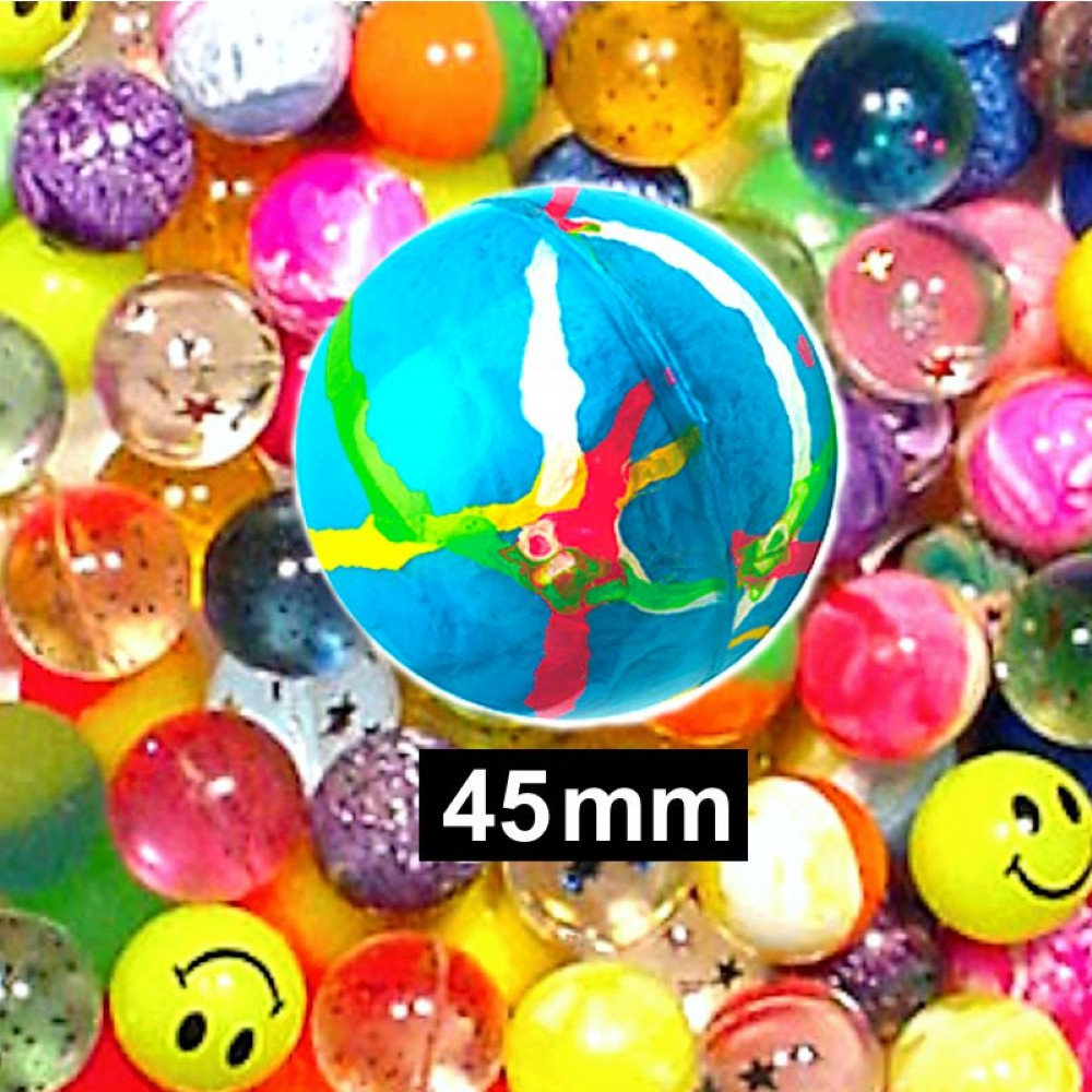 Jet Ball (45mm) High Bounce Multi-Coloured