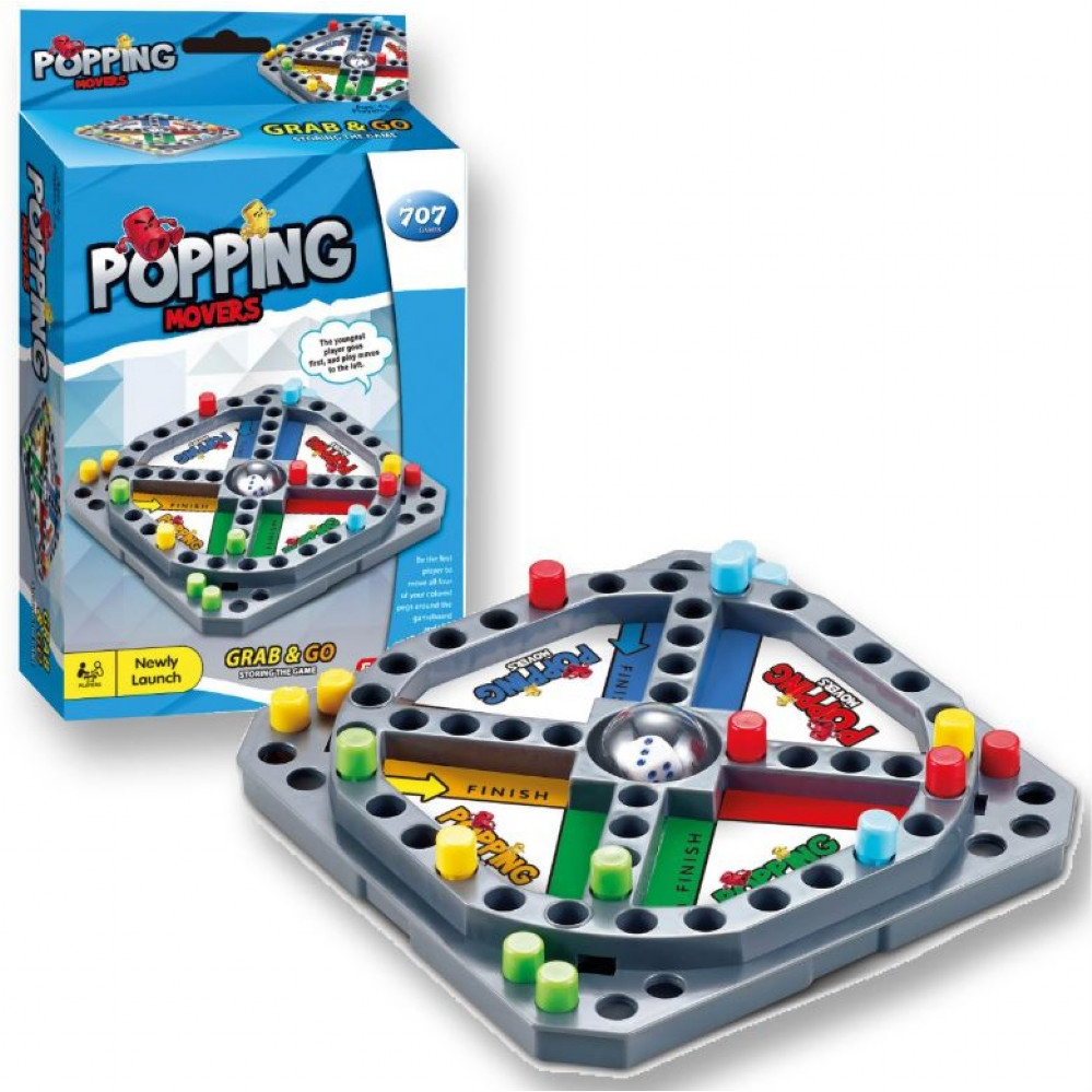 Popping Movers Game (23.5x15x4.5cm) (5+ YRS)