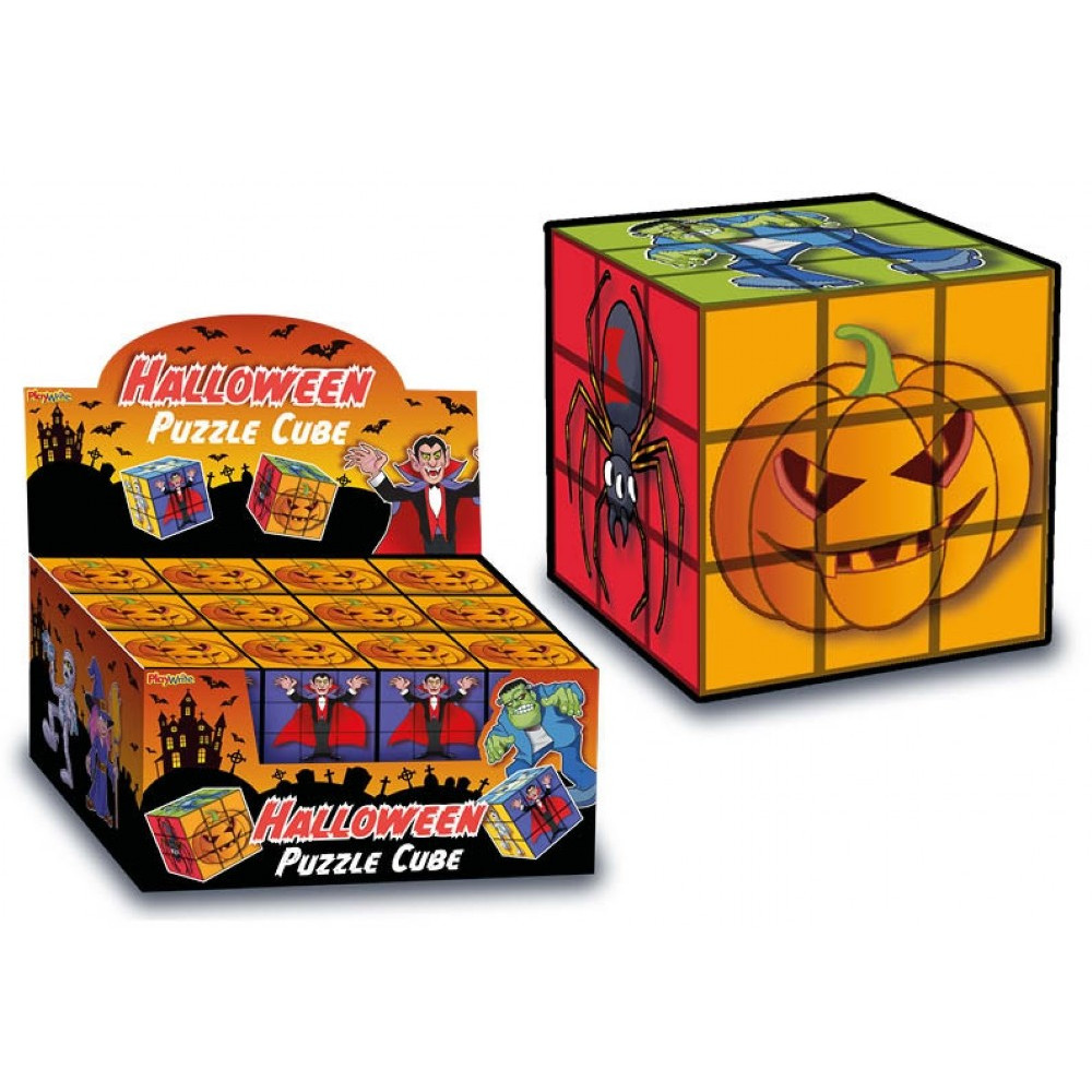 Halloween Puzzle Cube 5.5cm (CDU) (NEW)