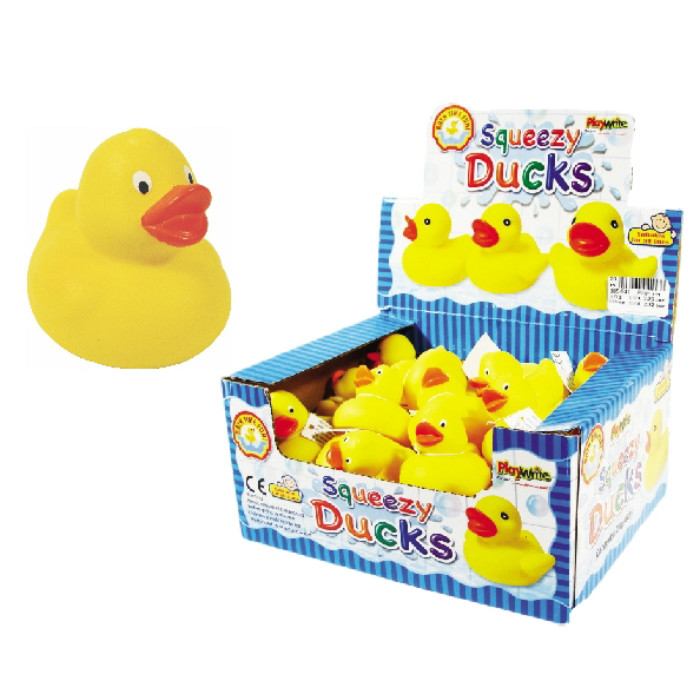Squeezy Ducks Bath Toy - 5cm (display box)