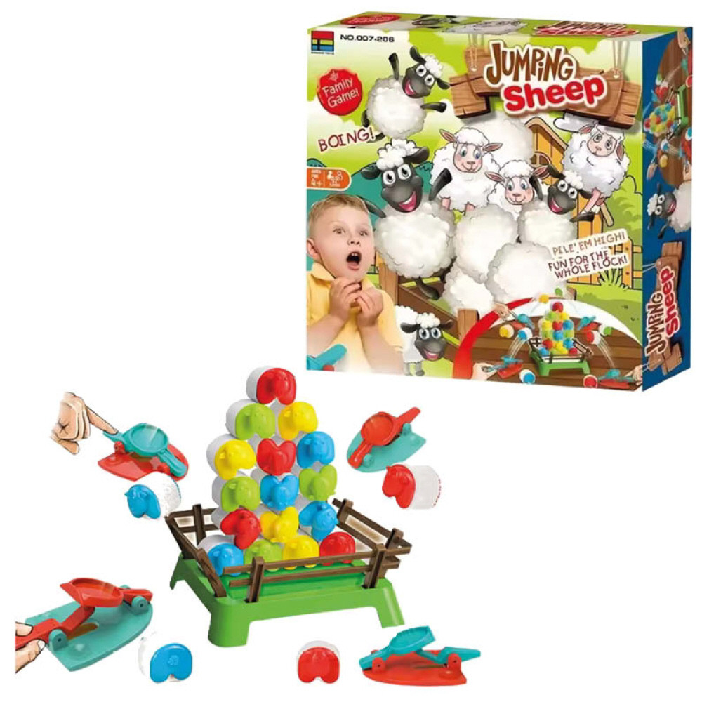 Jumping Sheep Family Game (27x26.5x6cm) (4+ YRS)