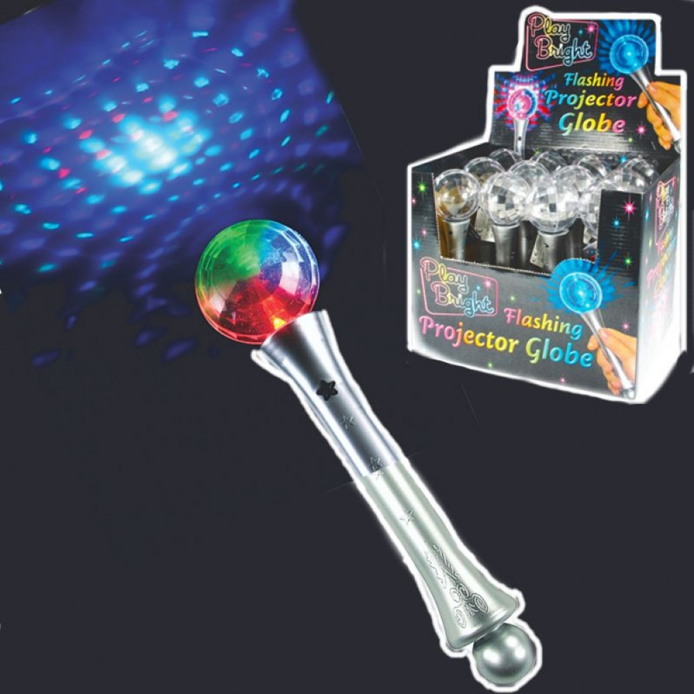 Light Up Projector Globe 20cm