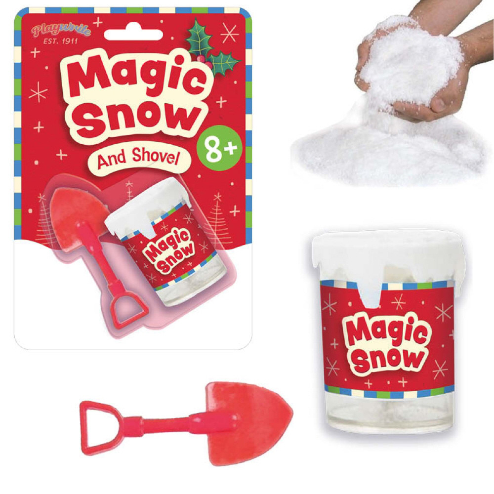Magic Snow and Shovel (12.5 x 18cm) (8+ YRS)