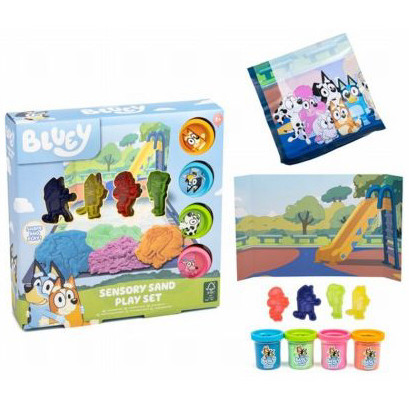 Bluey Sensory Sand Play Set (25x25x5cm) (3+ YRS)