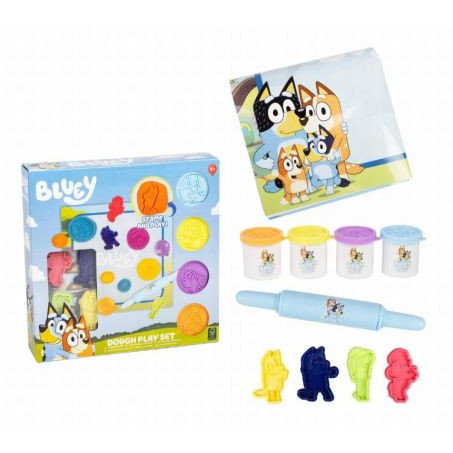Bluey Dough Play Set (25x25x5cm) (3+ YRS)