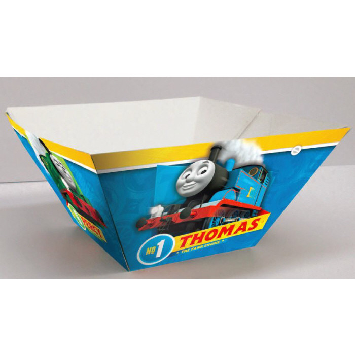 TT Partyware: Paper Treat Bowls - All Aboard (Packs of 3) (E.O.L.) - SAVE 25% !!