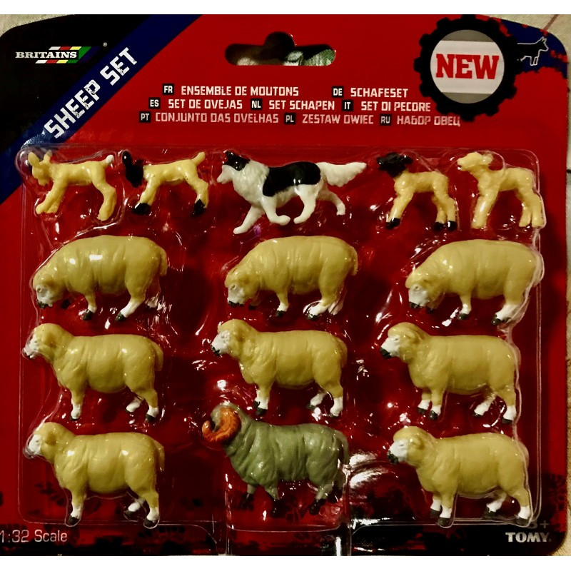 Britains 43282: Sheep Set - 14 Piece