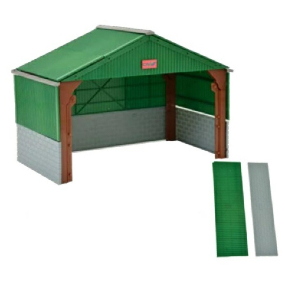 Britains 43357: Britains Machinery Shed (28x16x24cm appx.) (E.O.L.) - SAVE 10% !!
