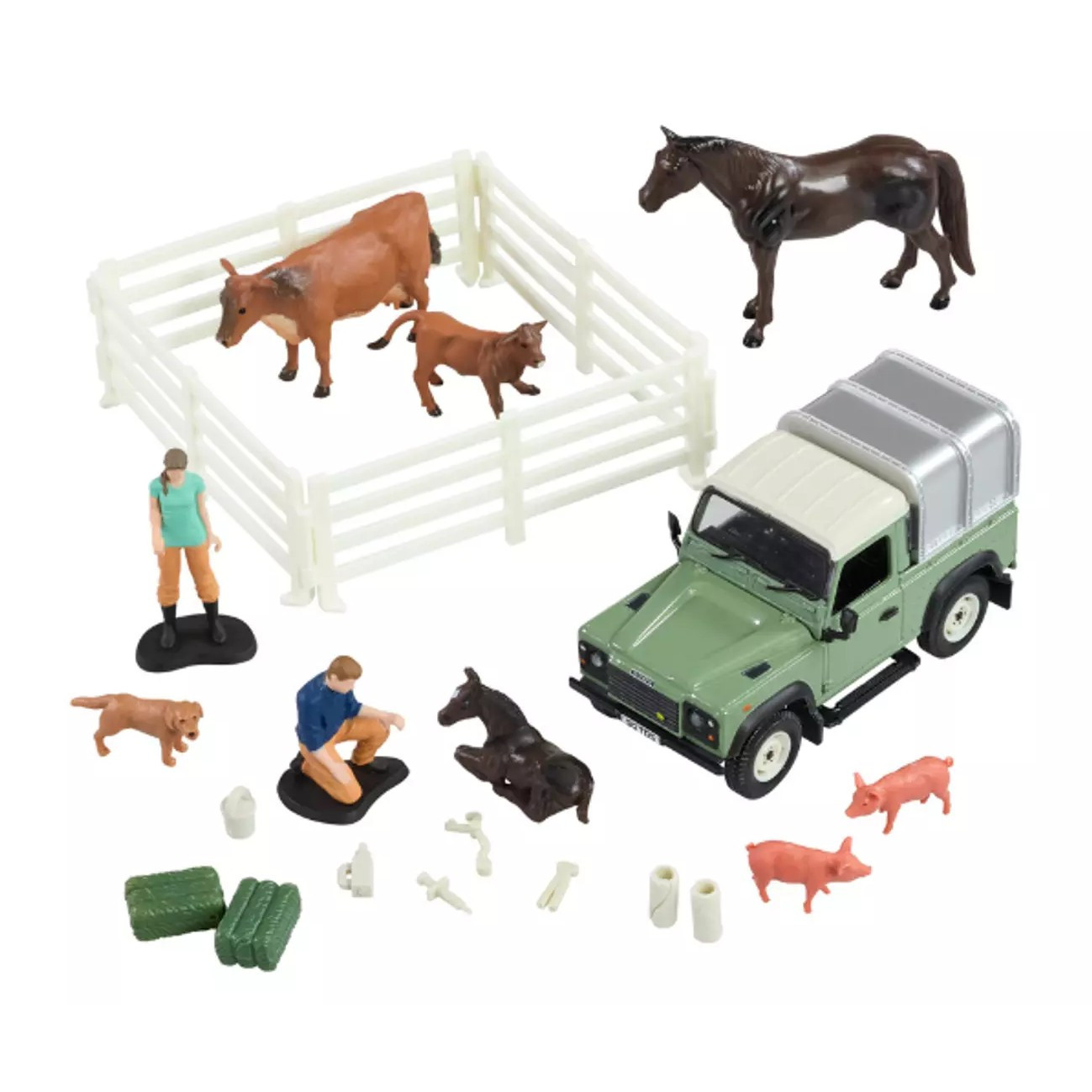 Britains 43385: Land Rover Vet Set