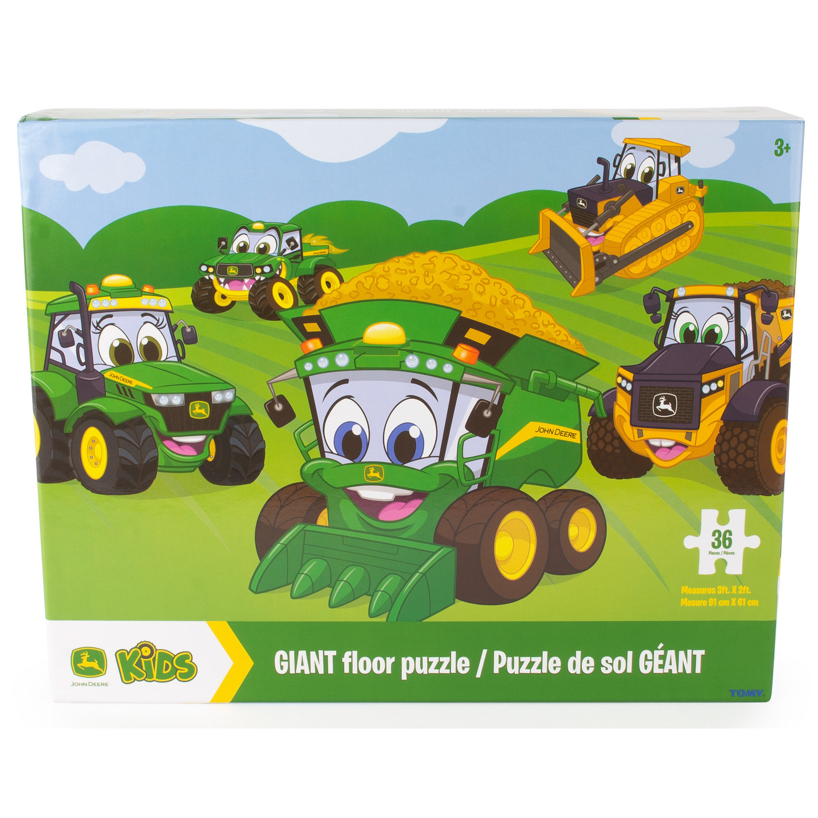 Britains John Deere 47281: John Deere 36 Pce Giant Floor Puzzle (3 Yrs +)