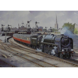 F.L. Postcard PL5: East Anglian at Norwich (E.O.L.)