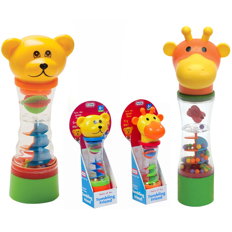 Tumbling Friend Animal Nursery Toy in Open Box (26x12x6CM) (2 asstd.) (6 MTHS +) (E.O.L.) - SAVE 15% !!