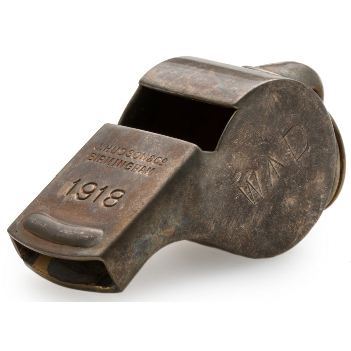 Model 58 Acme Thunderer "1918 Broad Arrow WD" Distressed Whistle (Boxed) (E.O.L.) - SAVE 20% !!