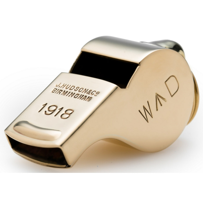 Model 58 Acme Thunderer "1918 Broad Arrow WD" Polished Brass Whistle (Boxed)(E.O.L.) - SAVE 15% !!