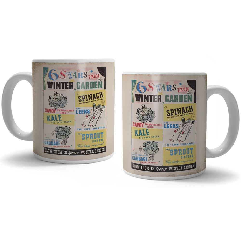 Boxed Ceramic Mug (IWM): Grow Them In Your Winter Garden (E.O.L.) - SAVE 15% !!