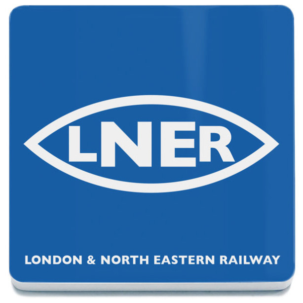Melamine Coaster (100x100mm) (RL): L.N.E.R. Crest (NEW)