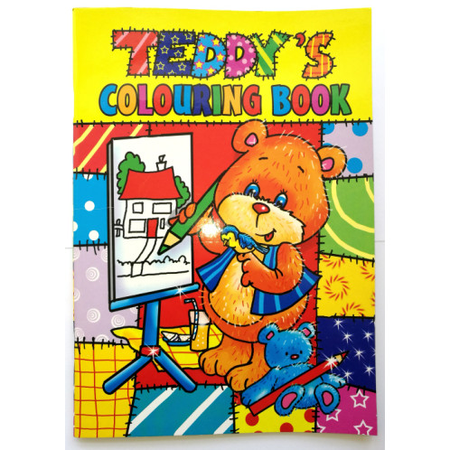 Teddy's Colouring Book (A4) (64 pages) (E.O.L.)