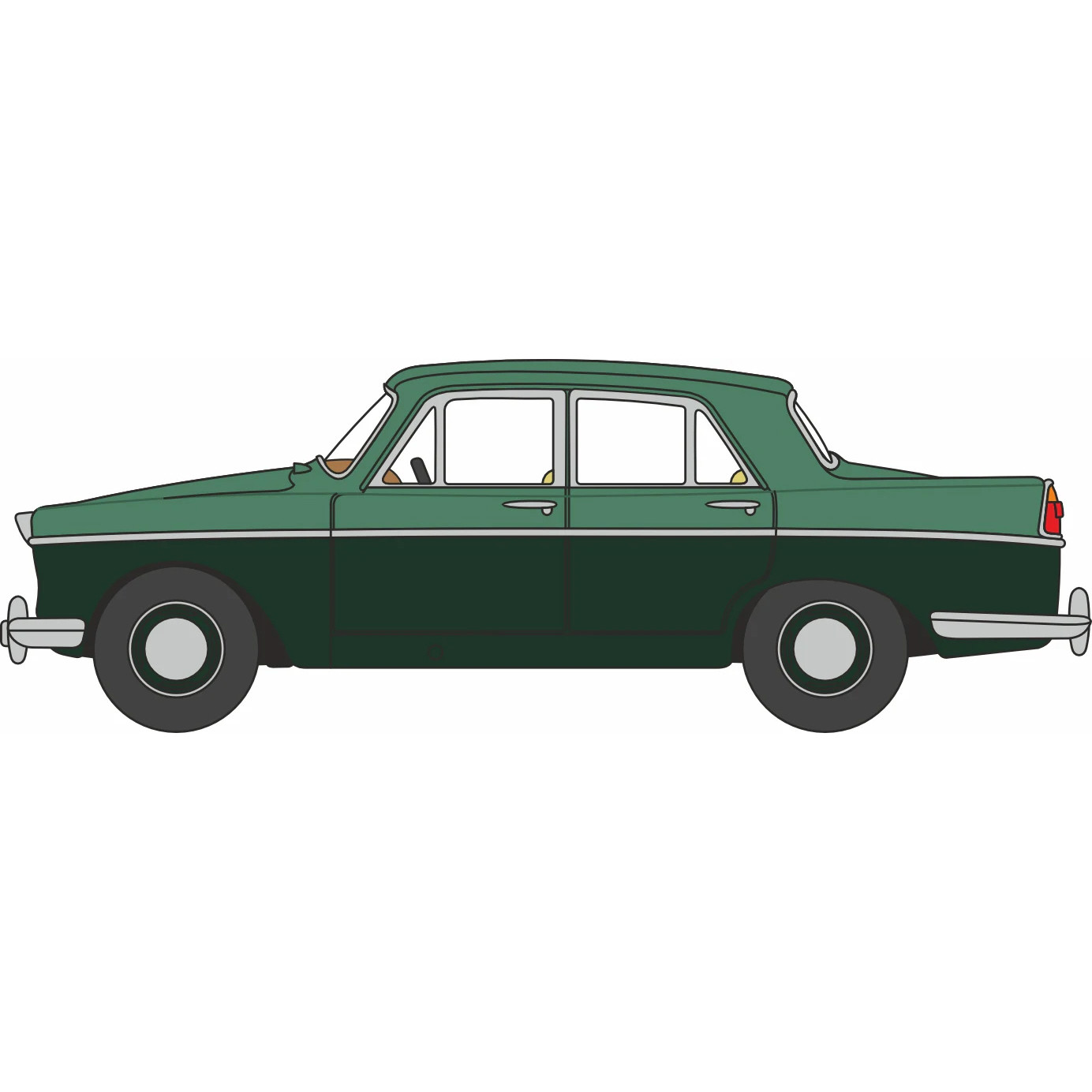 Austin Westminster A110 - Almond Green / Connaught Green (1:76) (NEW) (Due Q1/2027) (ADV-R)