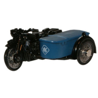 BSA Motorcycle & Sidecar - RAC (1:76)
