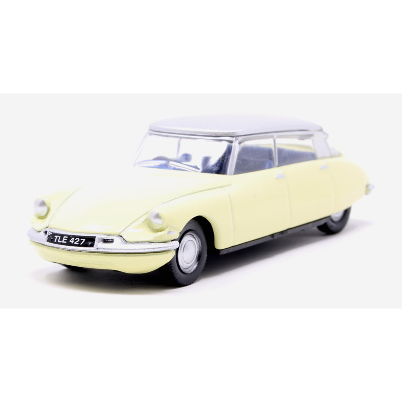 Citroen DS19 - Jonquil Yellow/Silver (1:76)