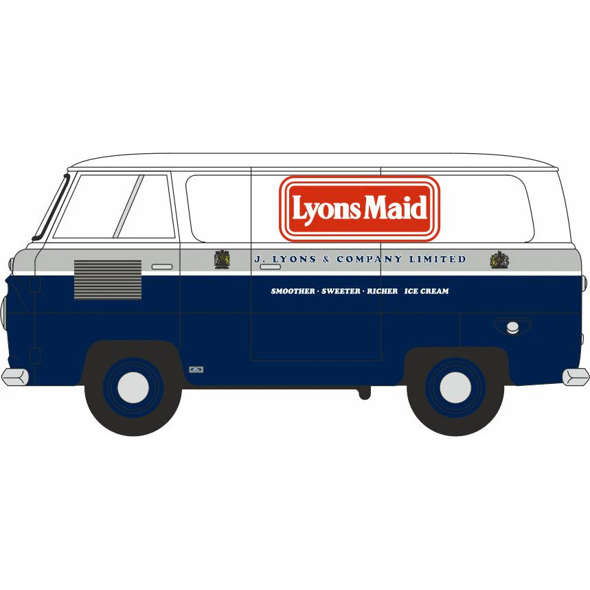 Ford 400E Van - Lyons Maid (1:76) (NEW) (Due Q3/2026) (ADV-R)