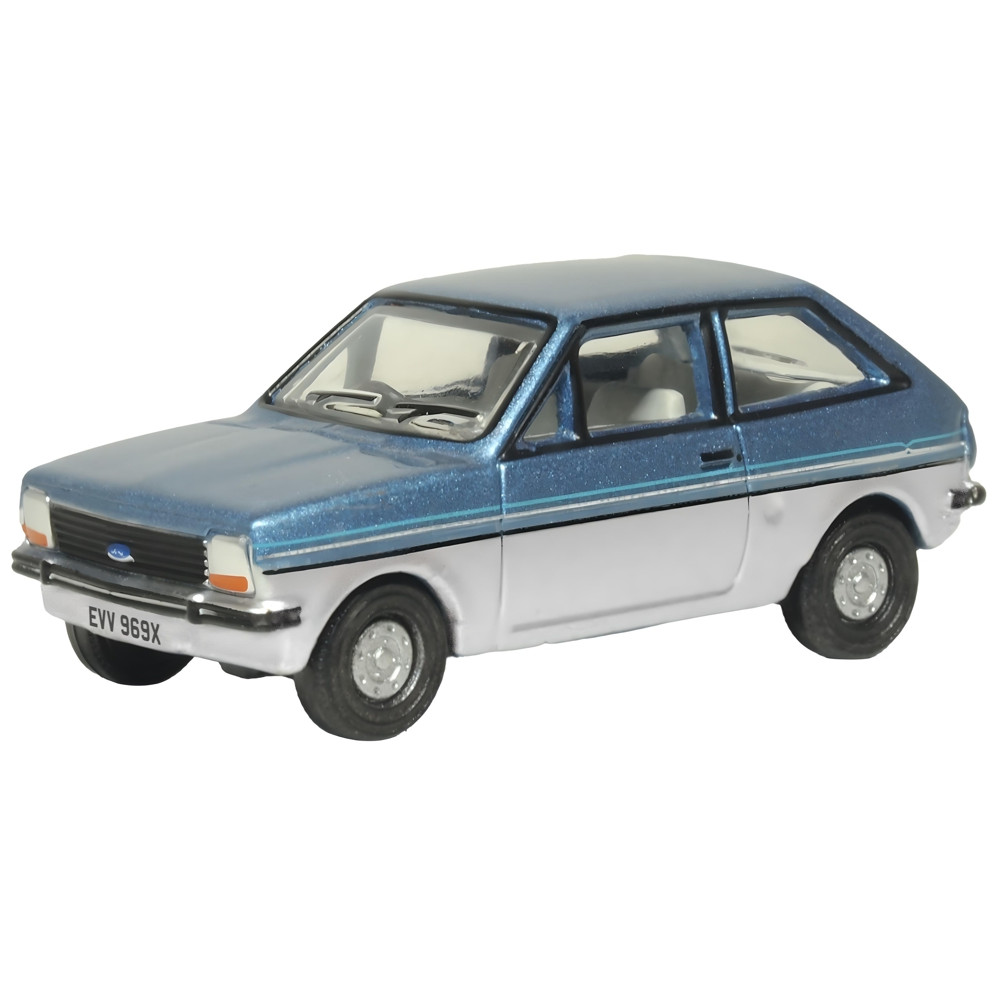 Ford Fiesta MkI - Titan Blue/Strato Silver (1:76) (E.O.L.)