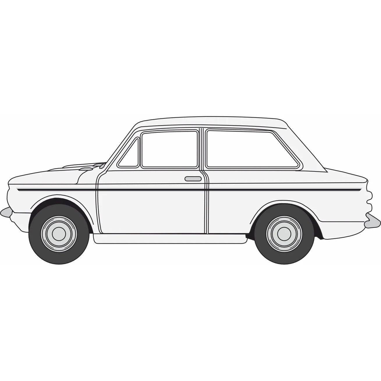 Hillman Imp - Polar White (1:76) (NEW) (Due Q4/2026) (ADV-R)