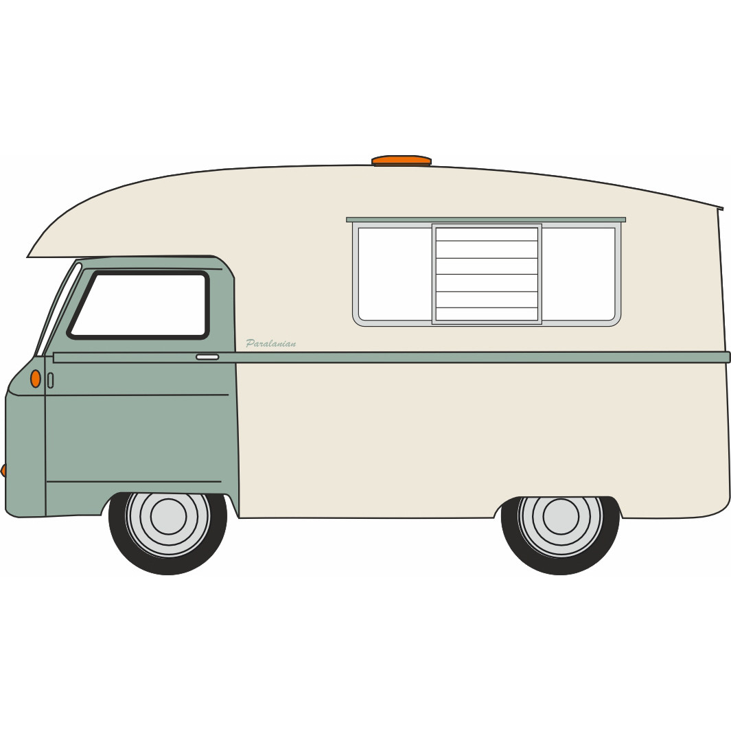 Morris J2 Paralanian 1963 - Sage Green / Pale Ivory (1:76) (NEW)