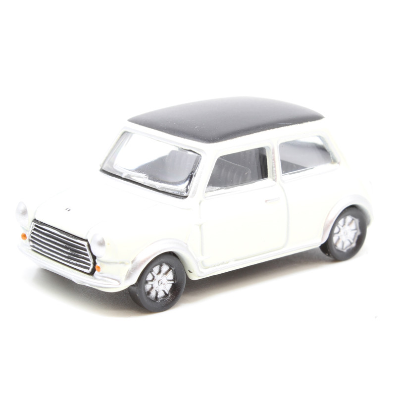 Mini Cooper S MkII - Snowberry White/Black (1:76)