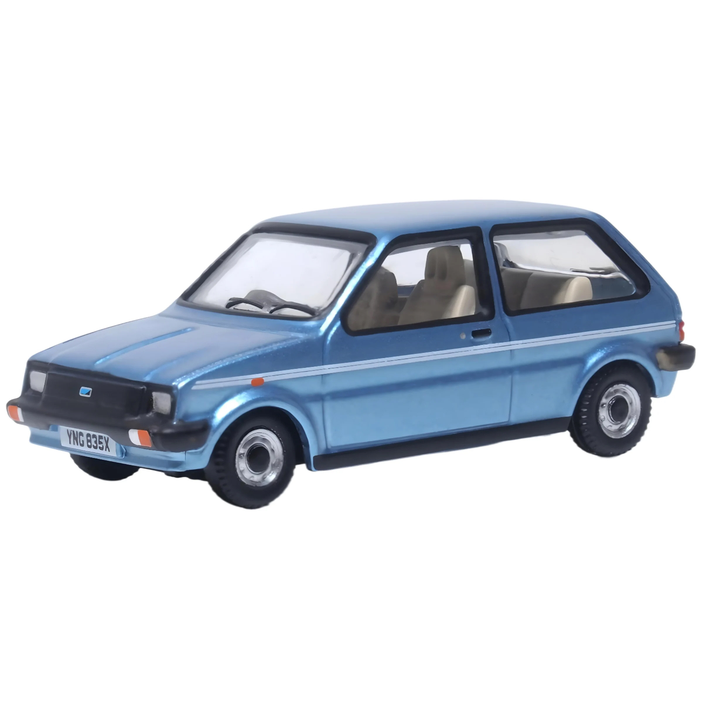 Austin Mini Metro - Denim Blue Metallic (1:76)