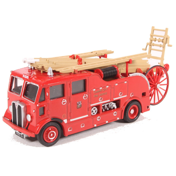 AEC Regent III Fire Engine Pump Escape - Cardiff City Fire Service (1:76)