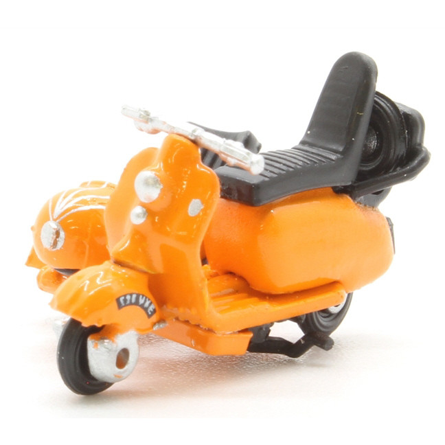 Scooter & Sidecar - Orange (1:76)