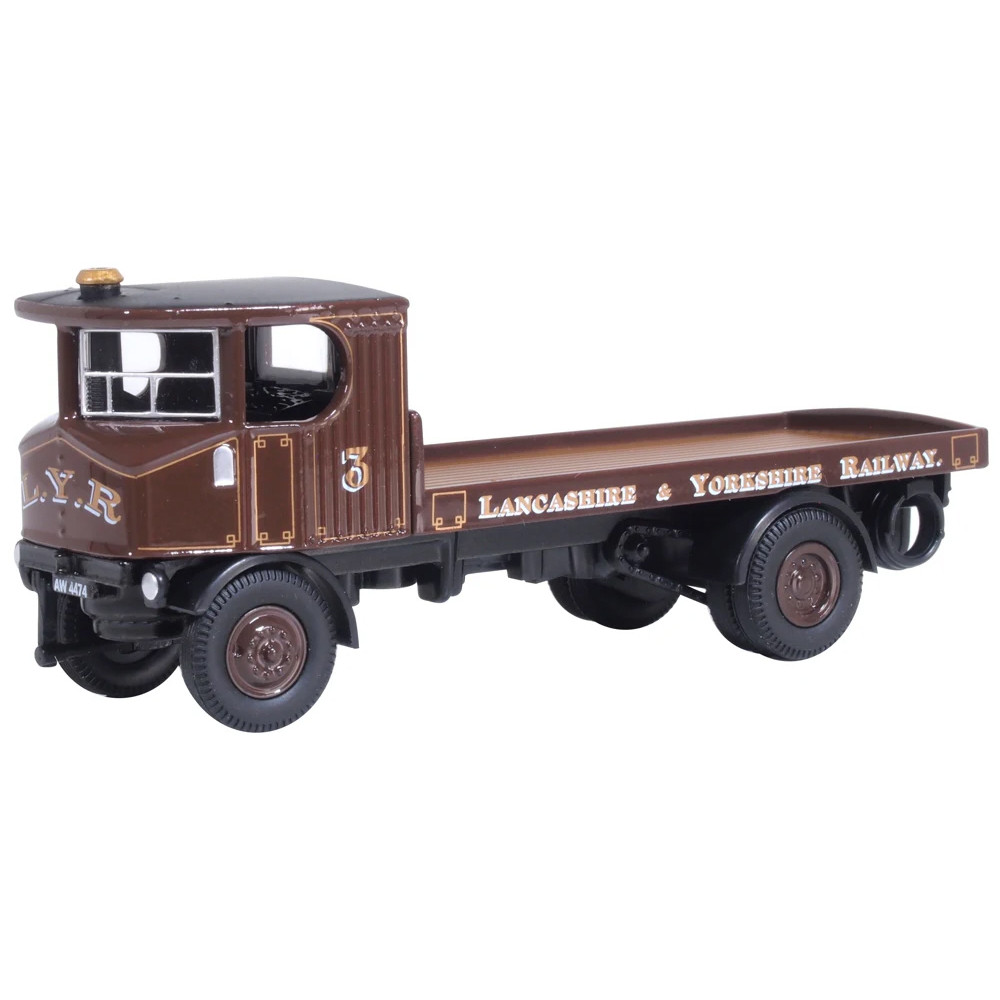 Sentinel Flatbed - Lancashire & Yorkshire Railway (1:76)
