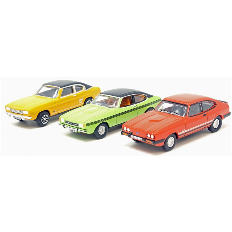 Ford Capri 3 Piece Set - Mk1/Mk2/Mk3 (1:76)
