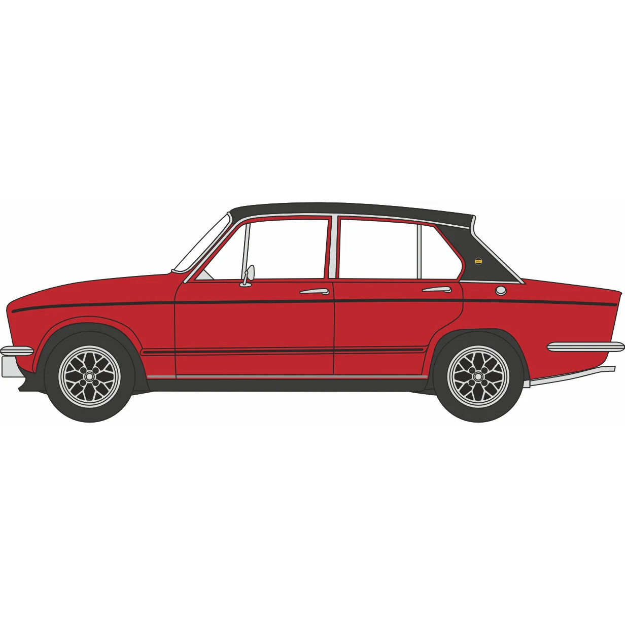 Triumph Dolomite Sprint - Pimento Red (1:76) (NEW) (Due Q1/2027) (ADV-R)