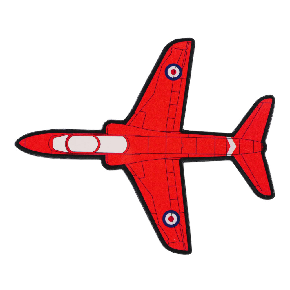 Red Arrows Rubberised PVC Magnet in Cello Bag (7.5 x 6.5cm)