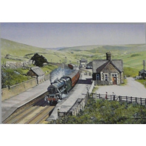 F.L. Postcard PL8: The Waverley on the S. & C. (E.O.L.)