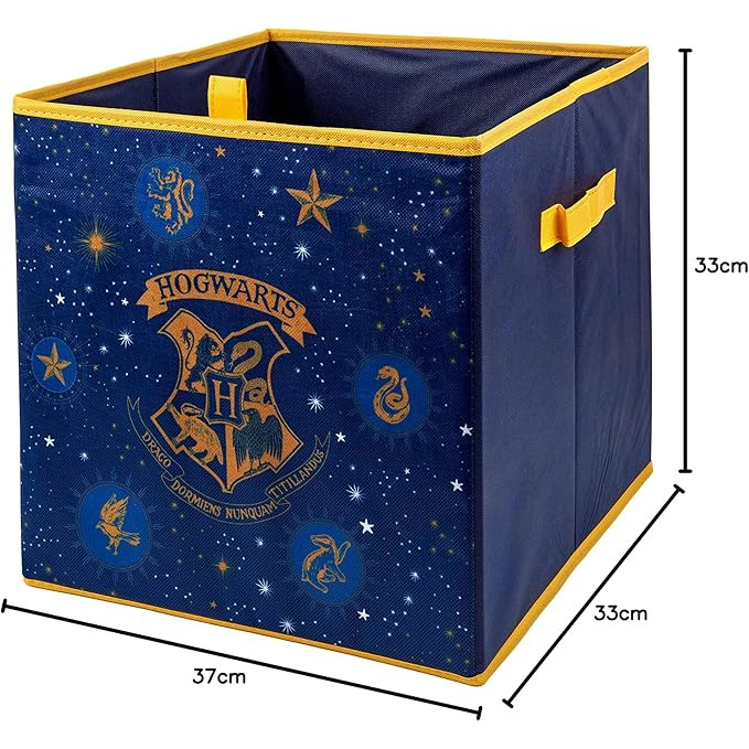 Harry Potter Hogwarts Foldable Room Storage Cube (on euro hanger) (E.O.L.) - SAVE 15% !!
