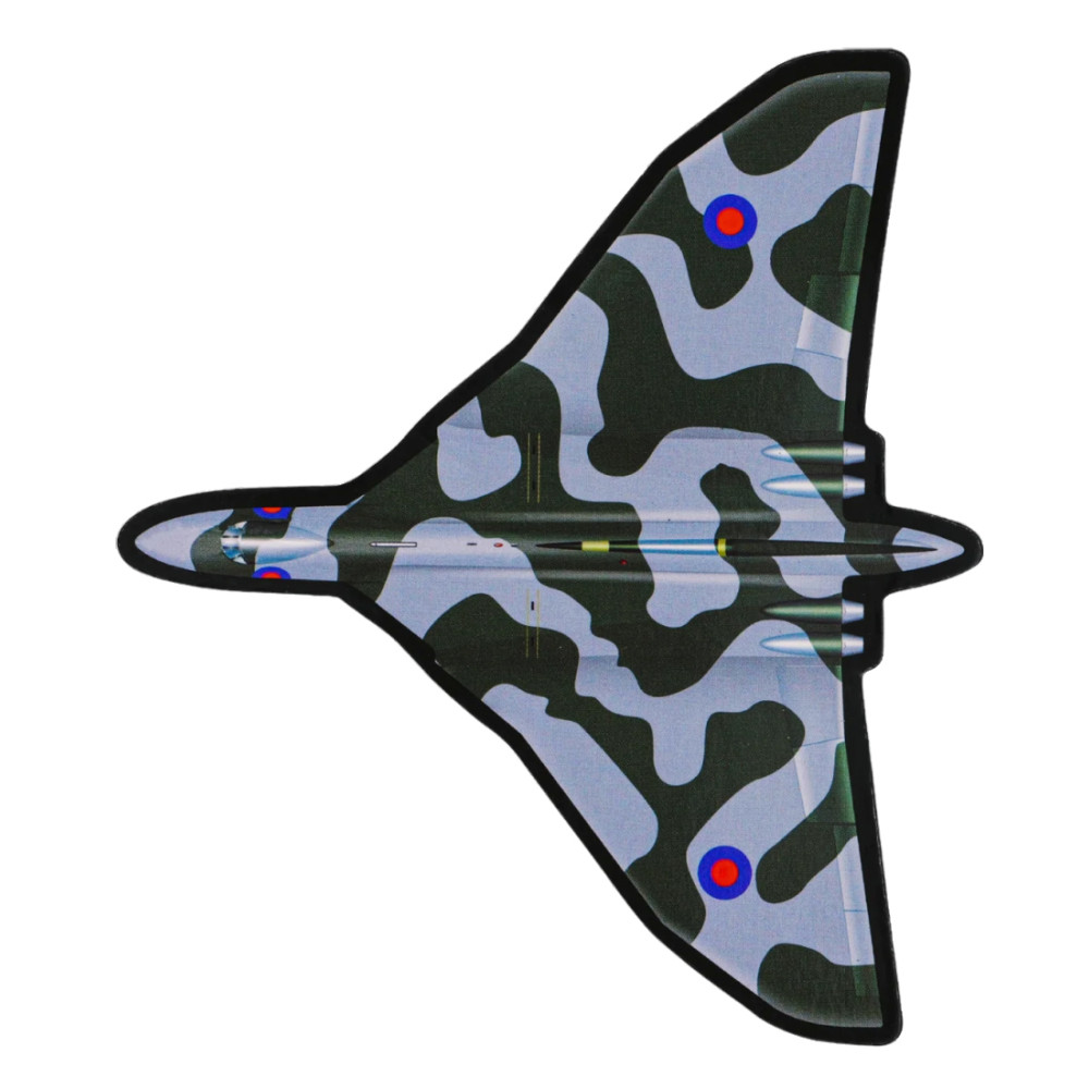 Vulcan Bomber Rubberised PVC Magnet in Cello Bag (10 x 8.5cm)