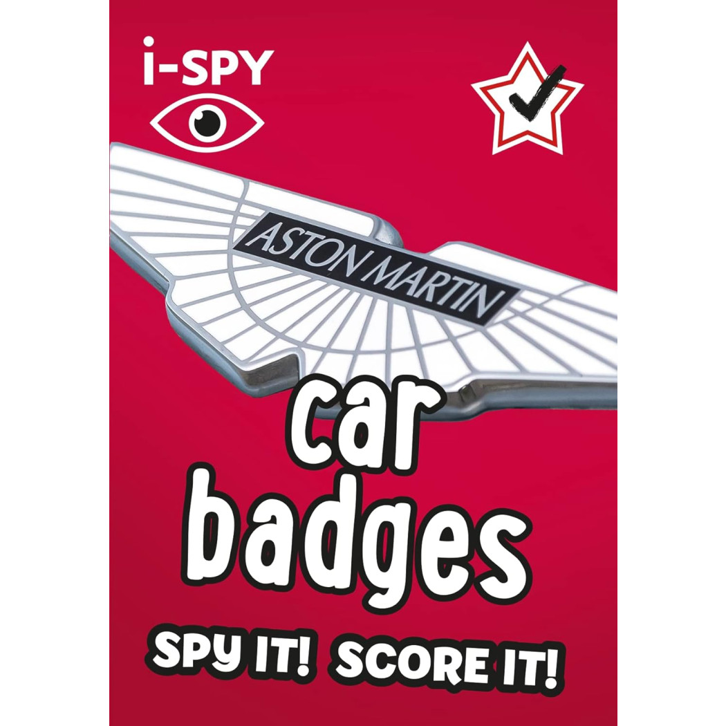 i-Spy Car Badges - Spy It! Score It! (P/B)