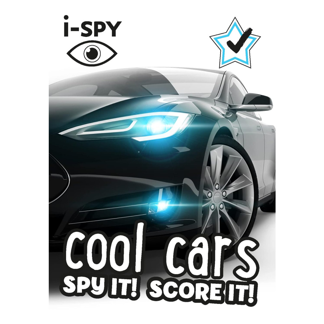 i-Spy Cool Cars - Spy It! Score It! (P/B)